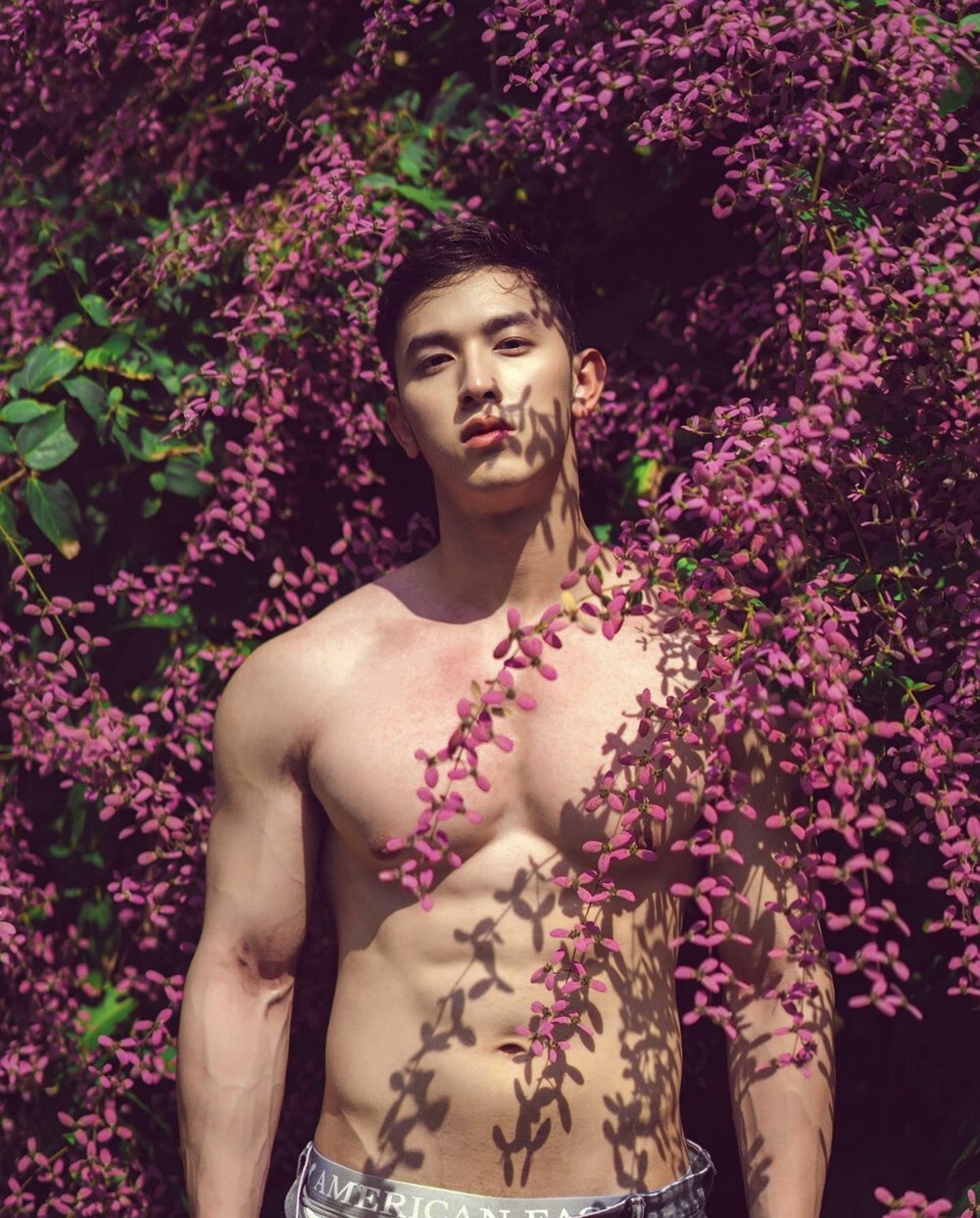 泰国健身帅哥肌肉美男男模Prawanwith Sirisukpokar