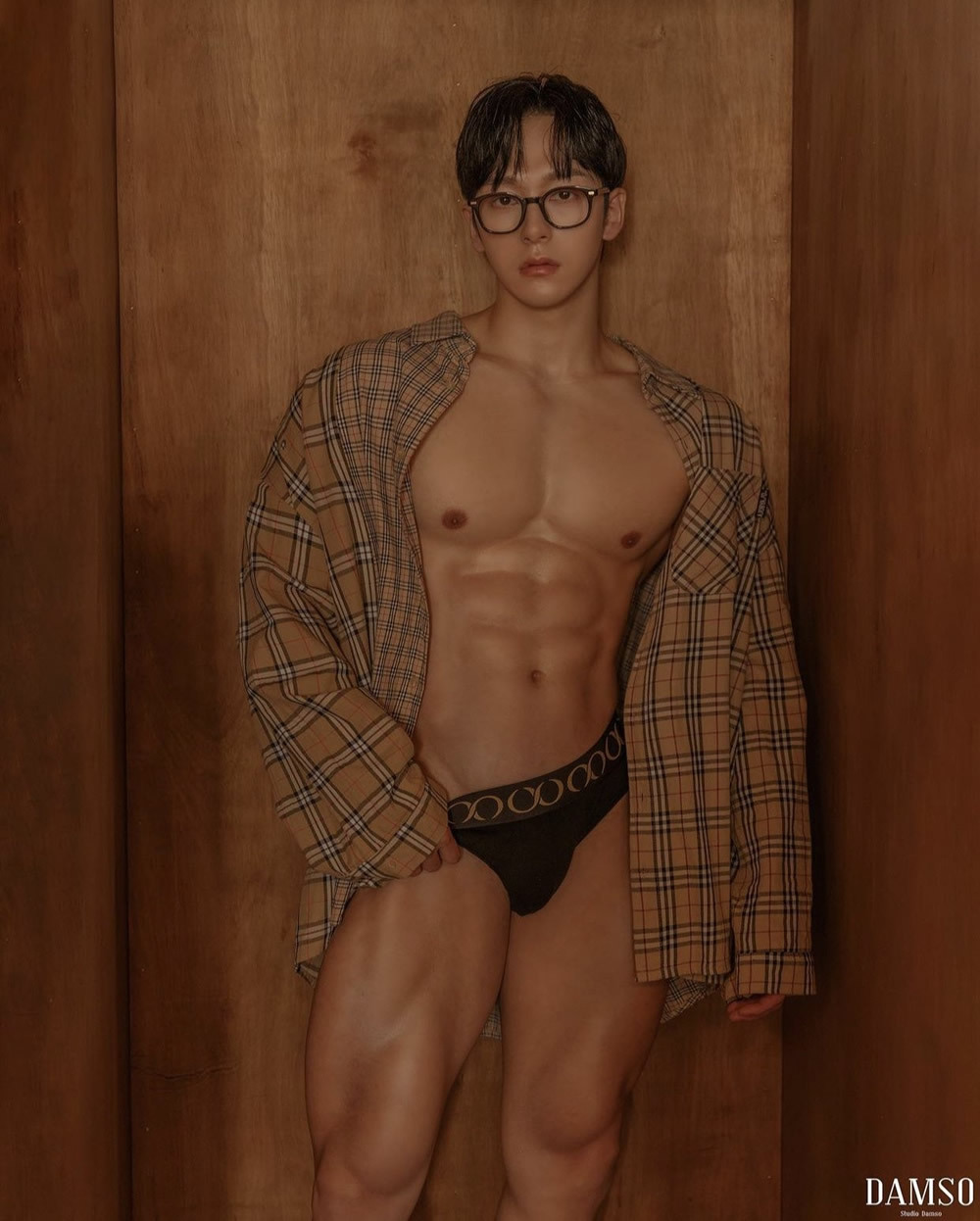 消防员肌肉帅哥 韩国健体冠军运动员 健身男模-大壹博客