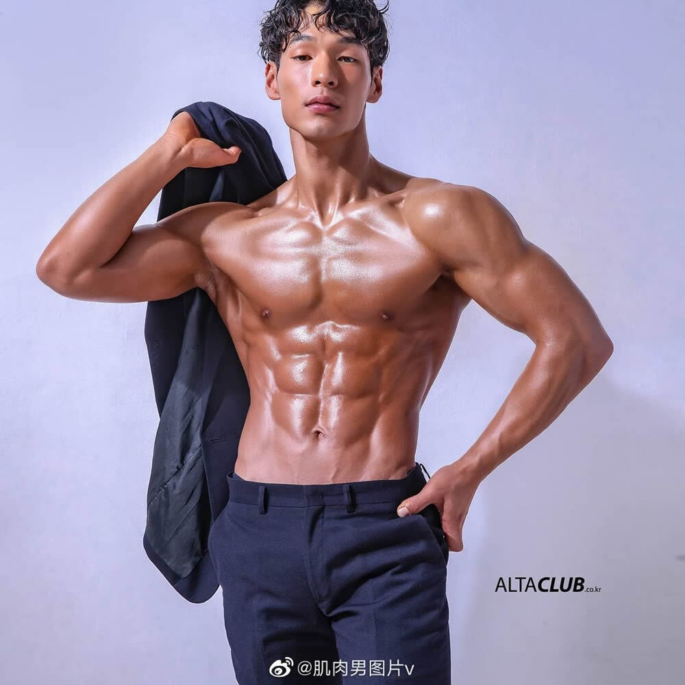 一组摄影作品来自altaclub 韩国健身运动员健体帅哥