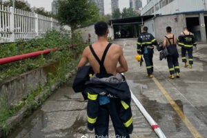 消防员小哥哥 重庆江北健身肌肉帅哥-大壹博客