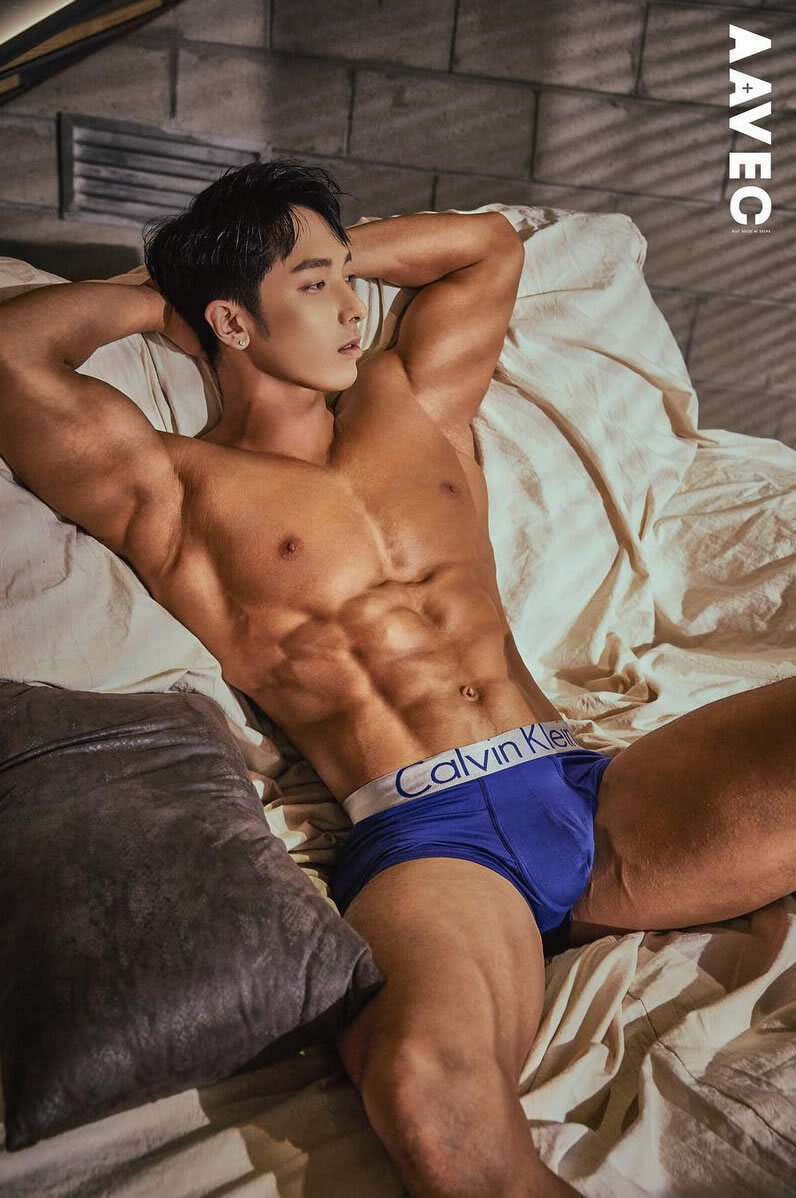 韩国健身运动员健身男模jeremy.hyun