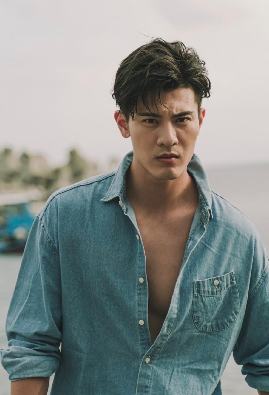 薄肌肌肉帅哥健身男模吴承洋ChrisWu