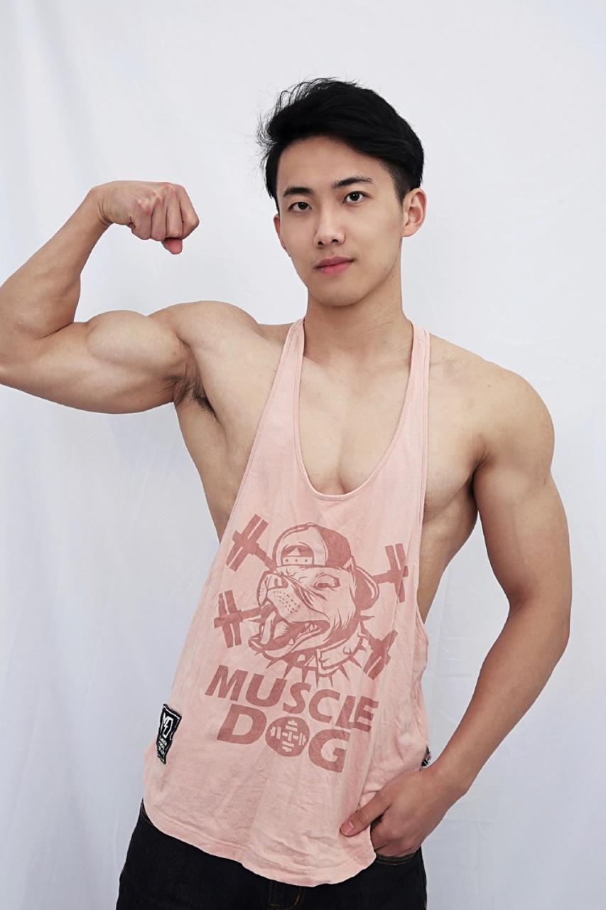 国产健身肌肉帅哥小王正太Jason