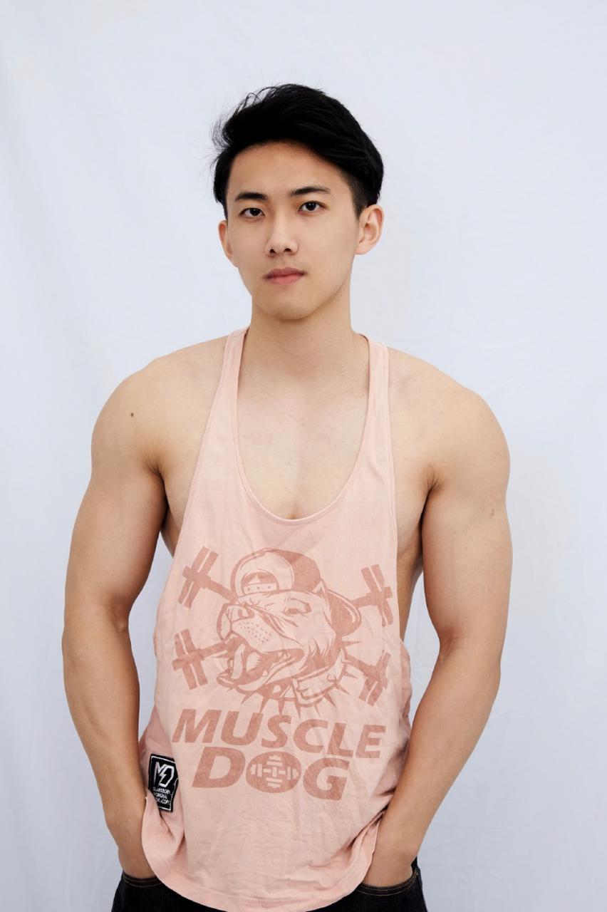 国产健身肌肉帅哥小王正太Jason