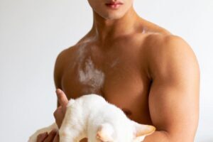 国产肌肉帅哥健身男模折耳舒 摄影师大吾DAE-大壹博客