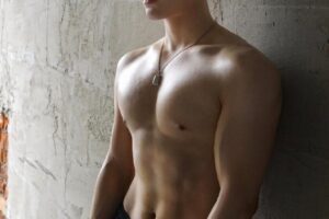 健身男模写真 薄肌帅哥nick龙-大壹博客