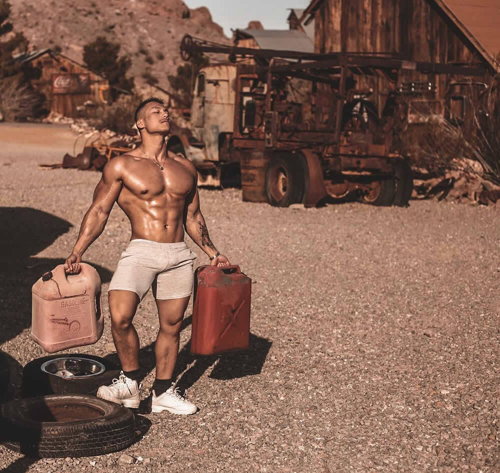 越南肌肉帅哥健身猛男Ryan Hoang