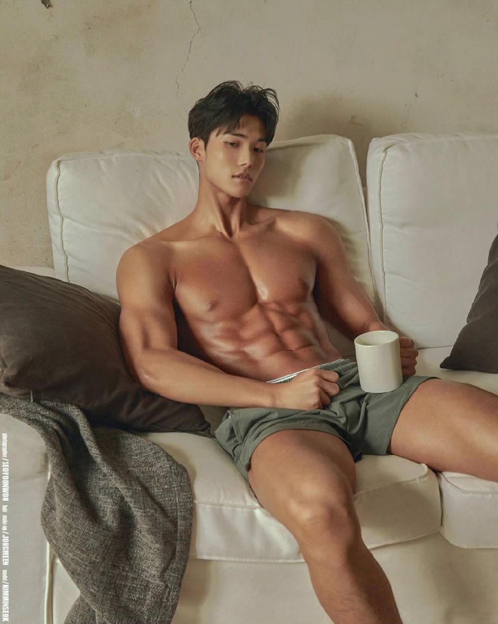 韩国健身运动员KIM MIN SEOK