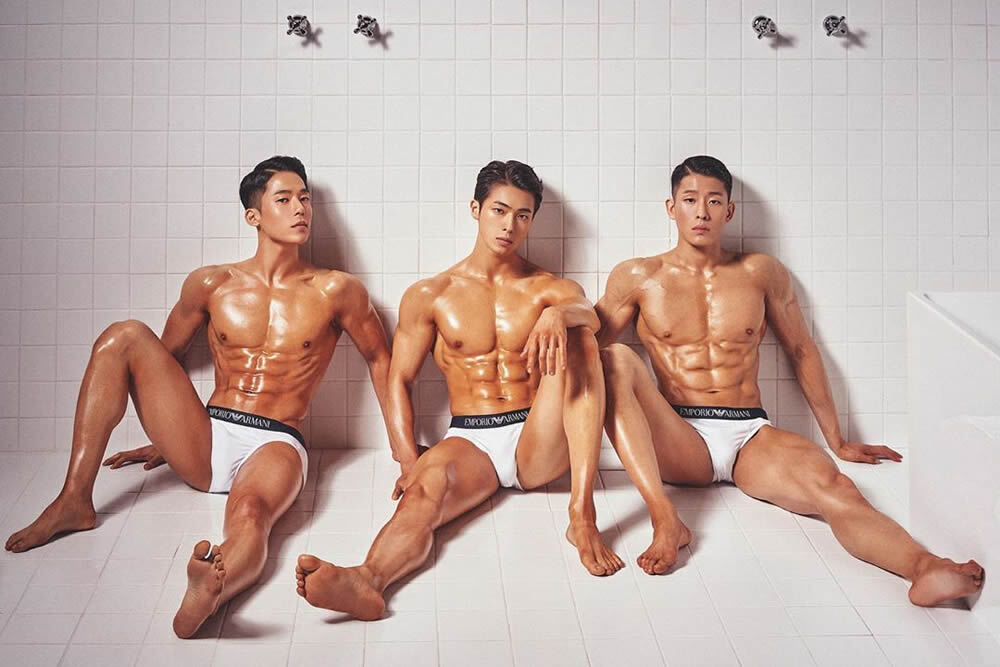 韩国健身运动员肌肉帅哥kimhayeon