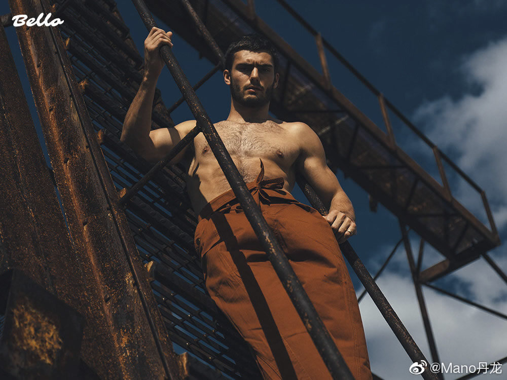 欧美肌肉男模型男Levi Conely By Kevin Sikorski-大壹博客