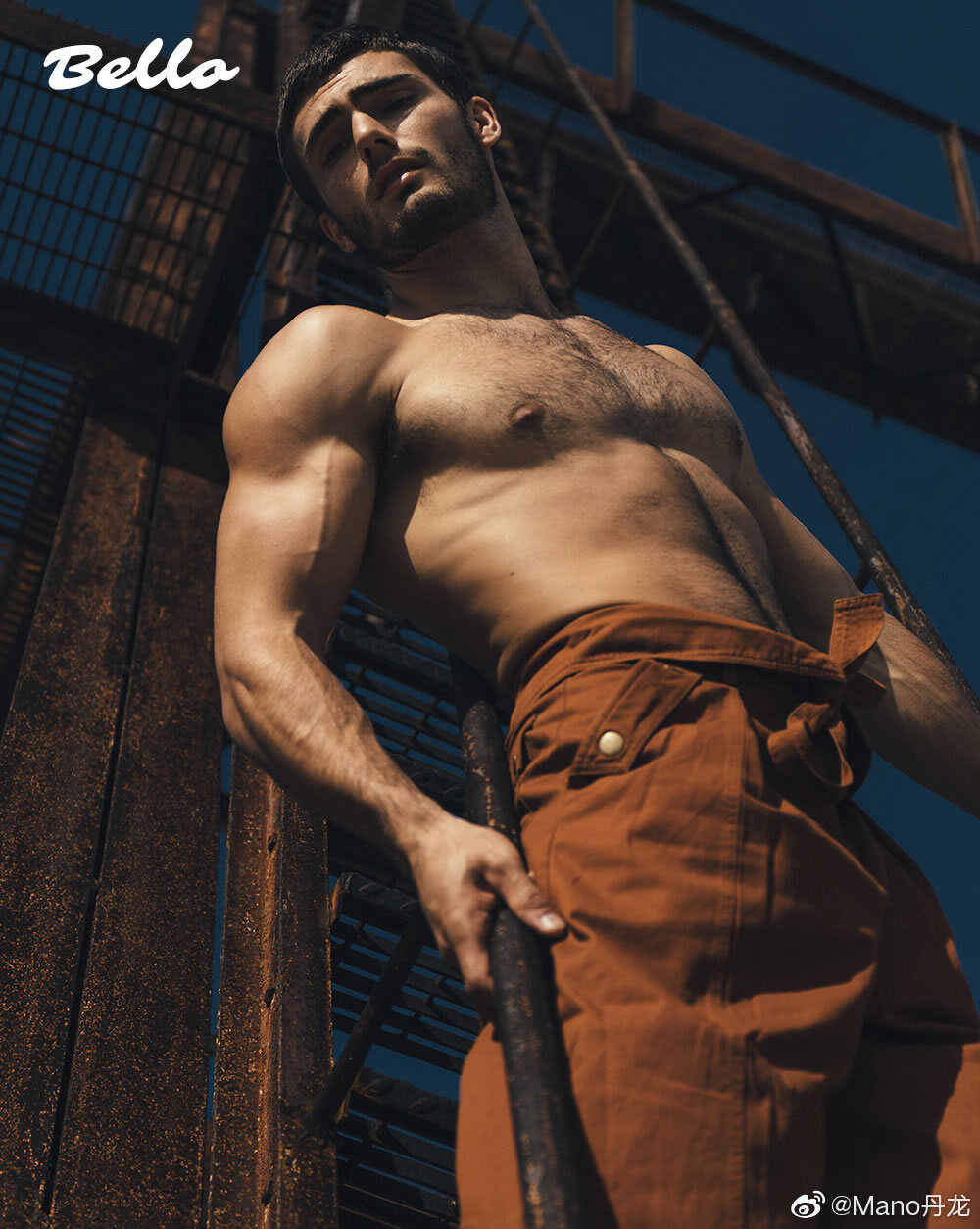 欧美肌肉男模型男Levi Conely By Kevin Sikorski