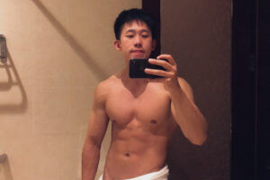 中国国产肌肉帅哥永仔Dc 健身男模-大壹博客