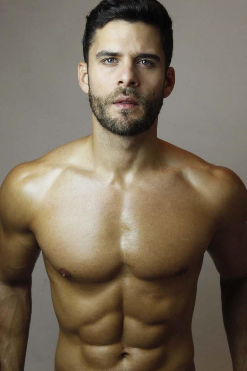 健身男模写真 巴西肌肉帅哥Caio Alves