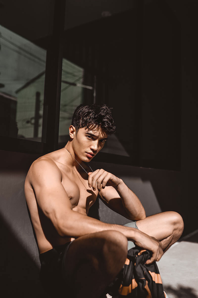 欧美肌肉帅哥男模Liam写真 Coitus Magazine