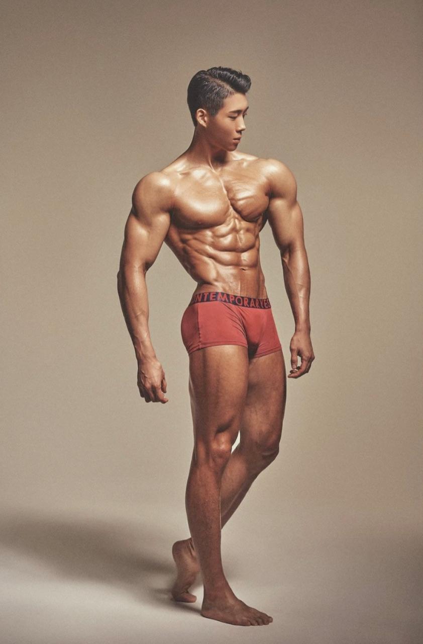 韩国健体运动员健身男模choseyoung
