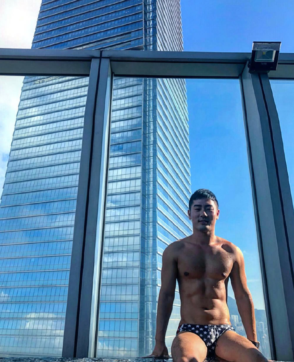 健身肌肉男Eddy Yeung