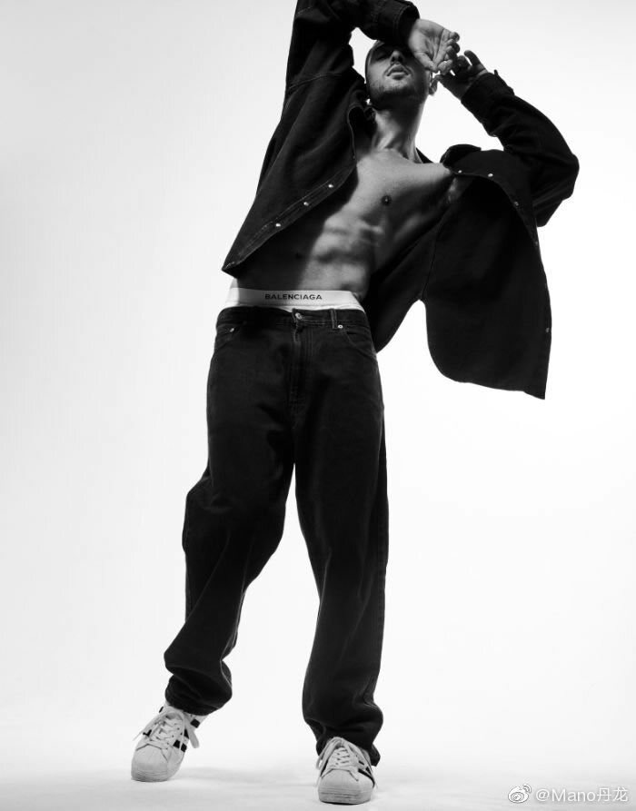 欧美肌肉男模Giuseppe Giofr