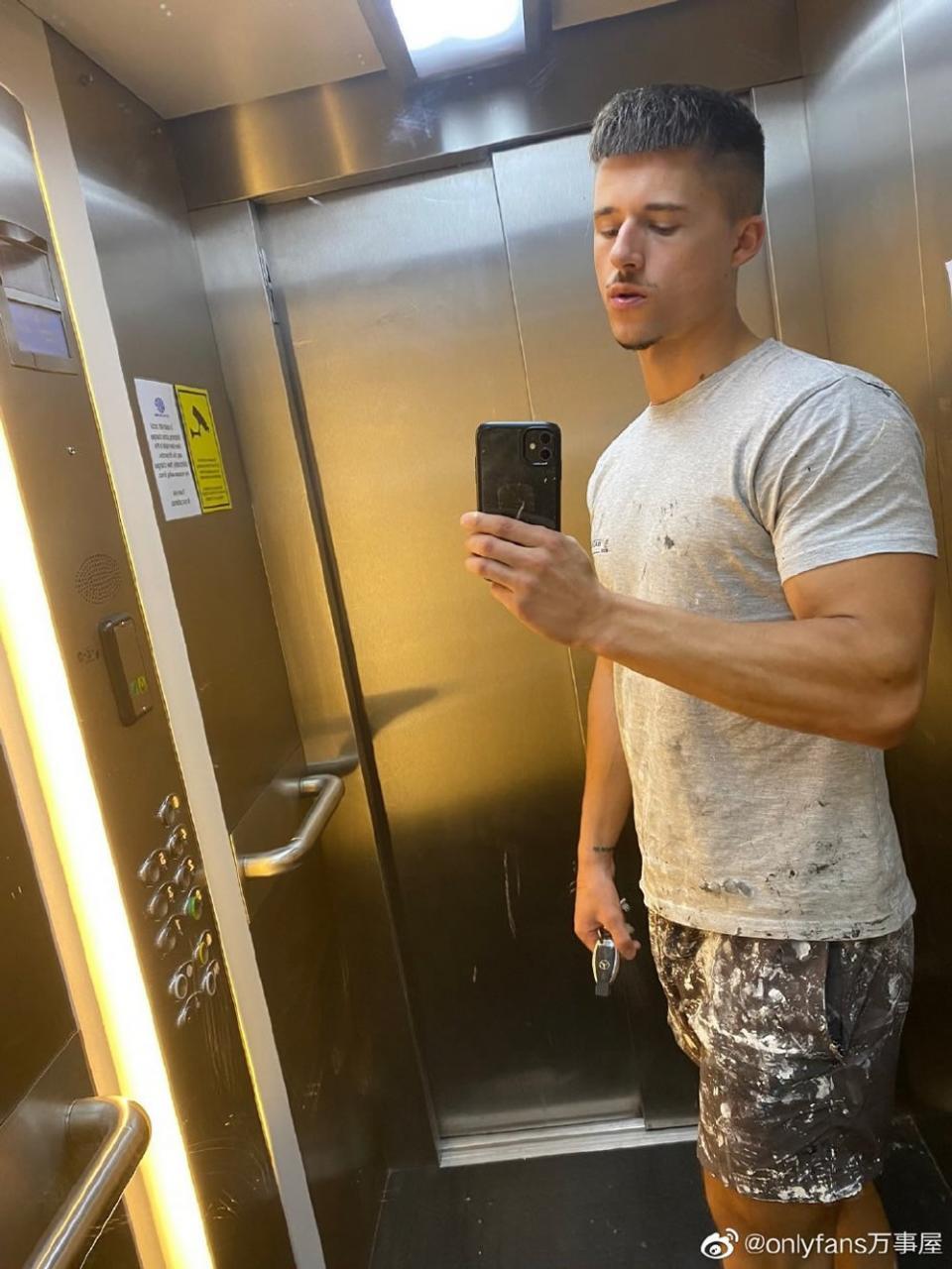 健身肌肉帅哥GymLadChris英国伦敦建筑工人