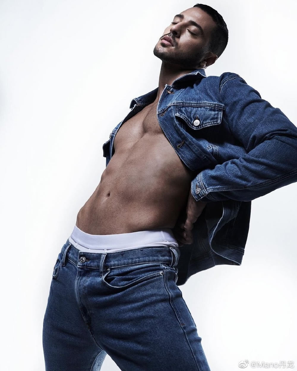 欧美肌肉男模Giuseppe Giofr