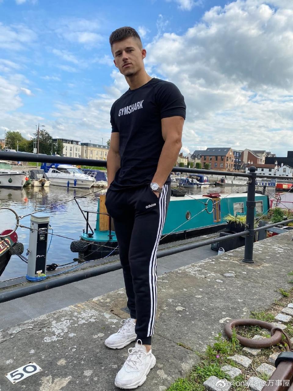 健身肌肉帅哥GymLadChris英国伦敦建筑工人