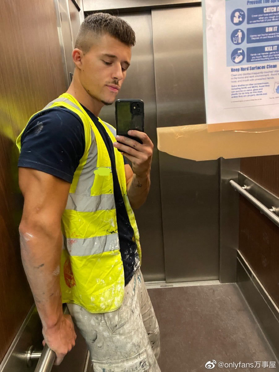 健身肌肉帅哥GymLadChris英国伦敦建筑工人
