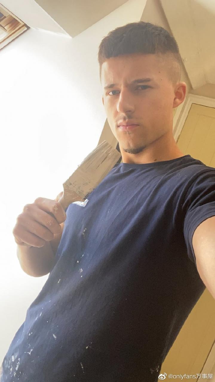 健身肌肉帅哥GymLadChris英国伦敦建筑工人