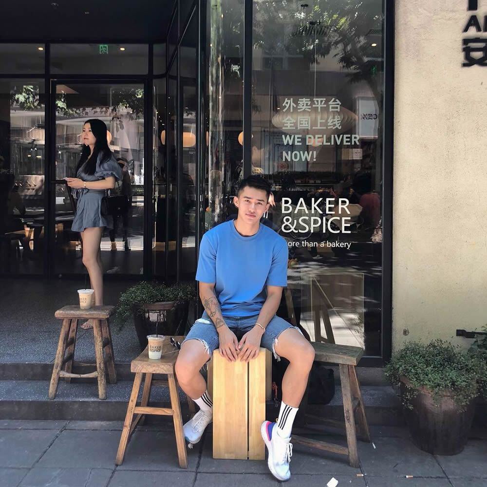 国产健身男模肌肉帅哥上海帅哥胡晓鹏