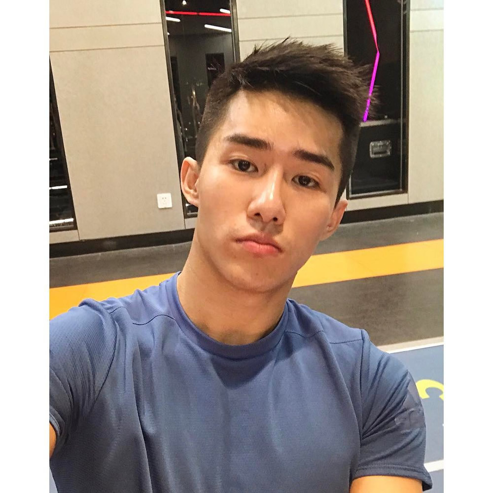 国产健身男模肌肉帅哥上海帅哥胡晓鹏
