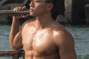 中国台湾健身运动肌肉帅哥小米-大壹博客