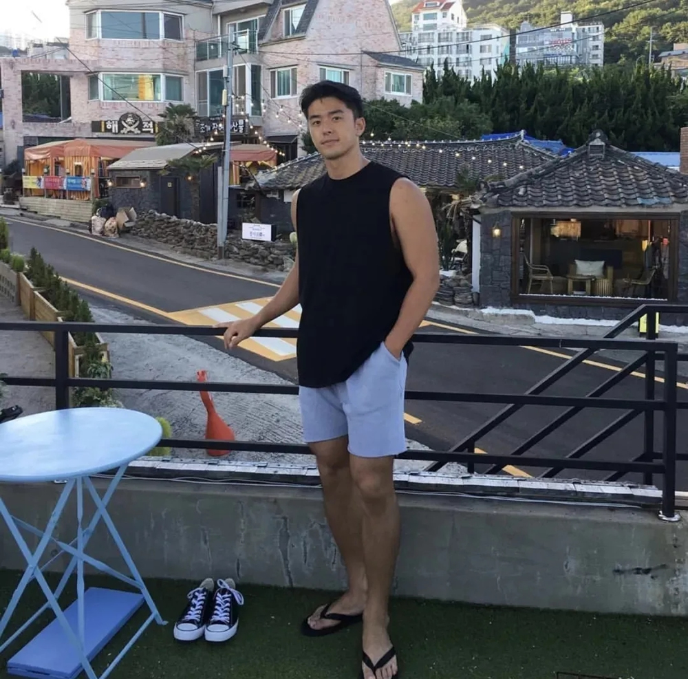 身高186cm的大长腿高颜值国产肌肉帅哥男模