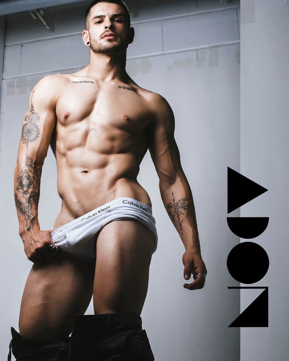欧美肌肉男模Alison Nonato By Ed Dandy-大壹博客