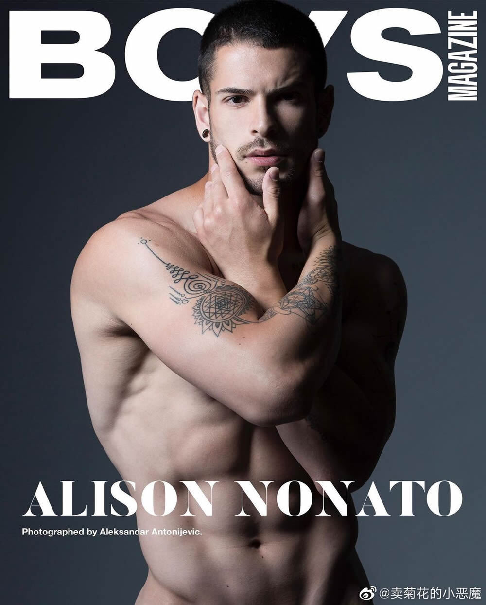 欧美肌肉男模Alison Nonato By Ed Dandy