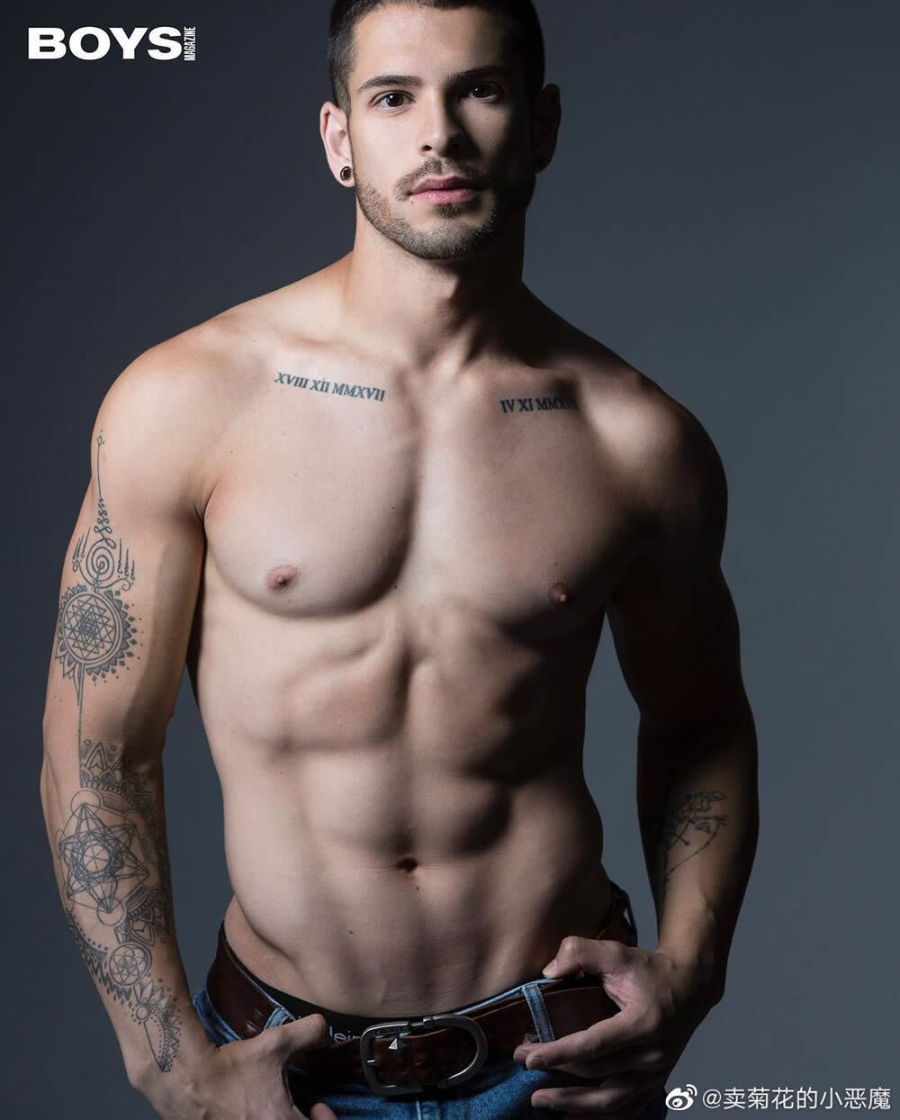 欧美肌肉男模Alison Nonato By Ed Dandy