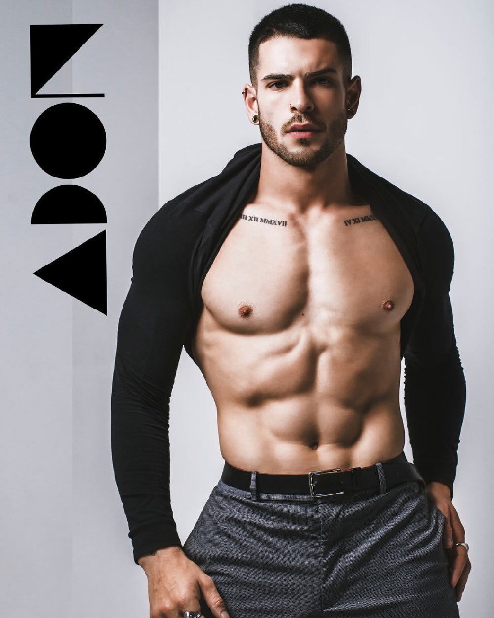 欧美肌肉男模Alison Nonato By Ed Dandy