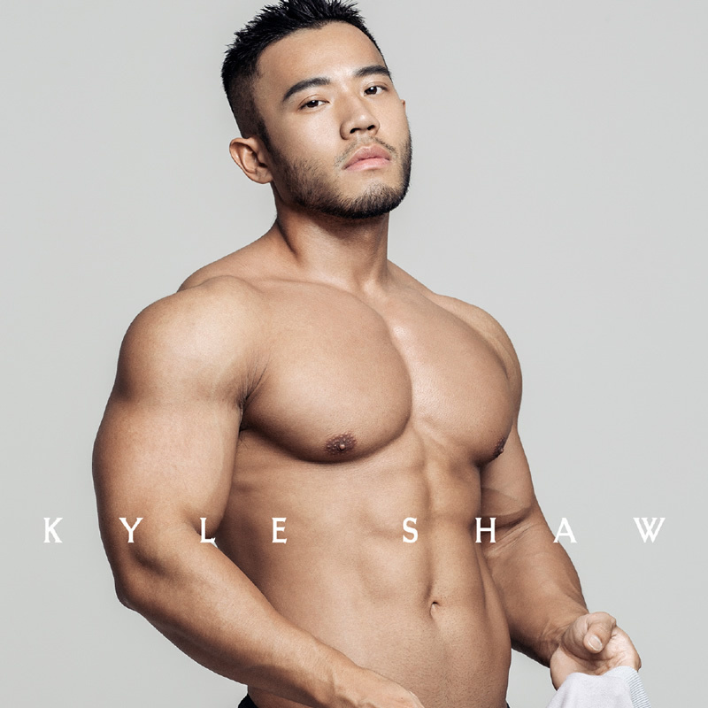 中国国产络腮胡肌肉帅哥健身男模David-大壹博客