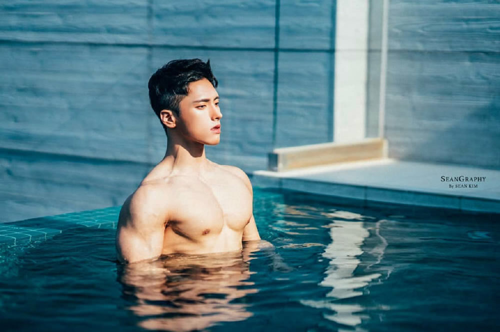 韩国健体运动员肌肉帅哥JeongWoo Nam