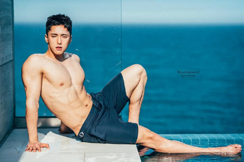 韩国健体运动员肌肉帅哥JeongWoo Nam