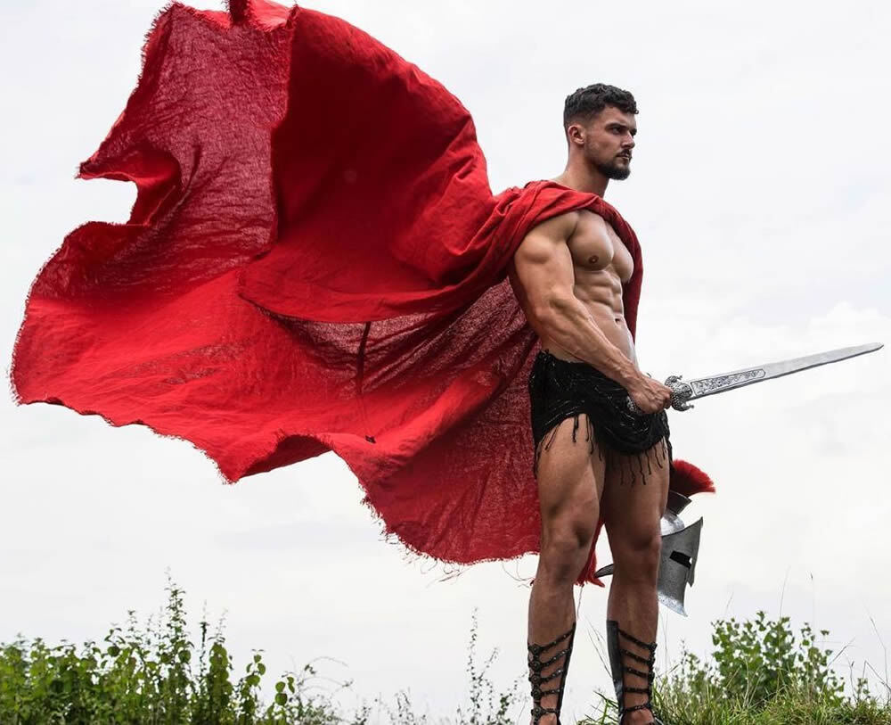 英国健体运动员男模肌肉帅哥Josh Watson