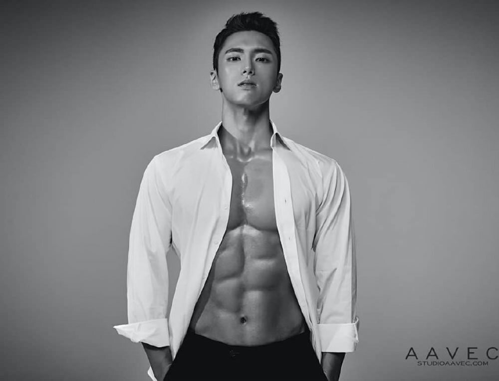 韩国健体运动员肌肉帅哥JeongWoo Nam