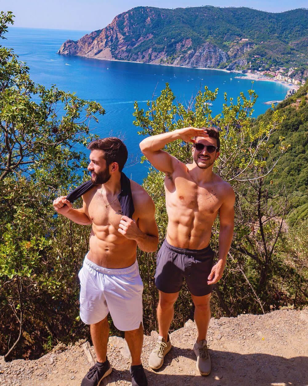 美国高颜值肌肉帅哥Justin & Nick-大壹博客