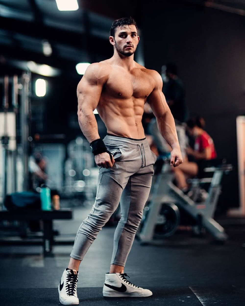 欧美健美运动员肌肉帅哥Justin Howells