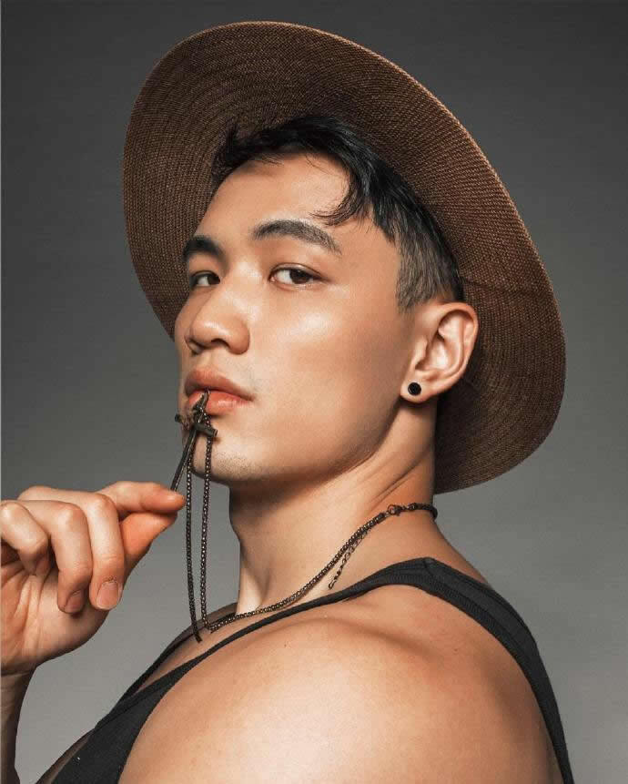 台湾健身男模黄欣元Alvin 复古经典摄影系列