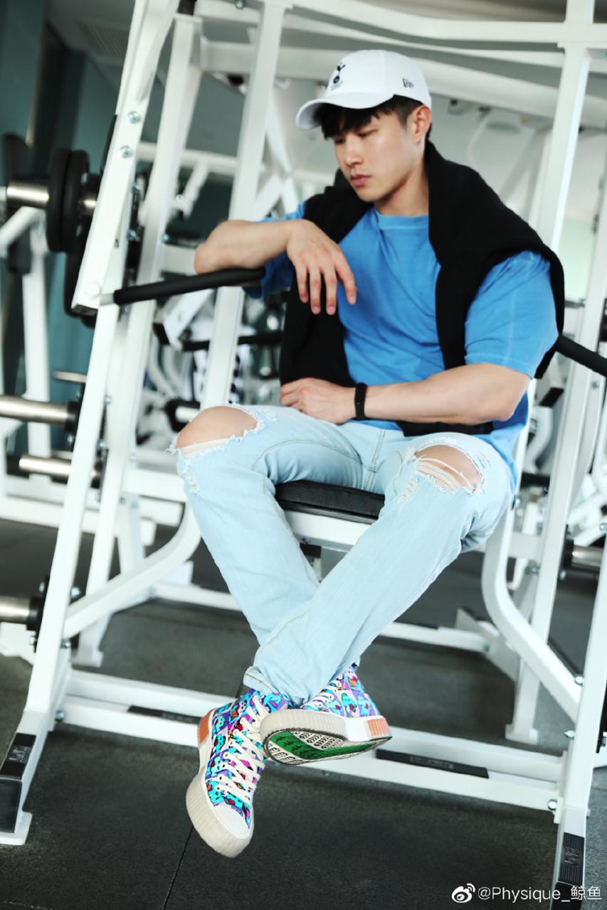 健身榜样Physique_鲸鱼 国产健身肌肉帅哥