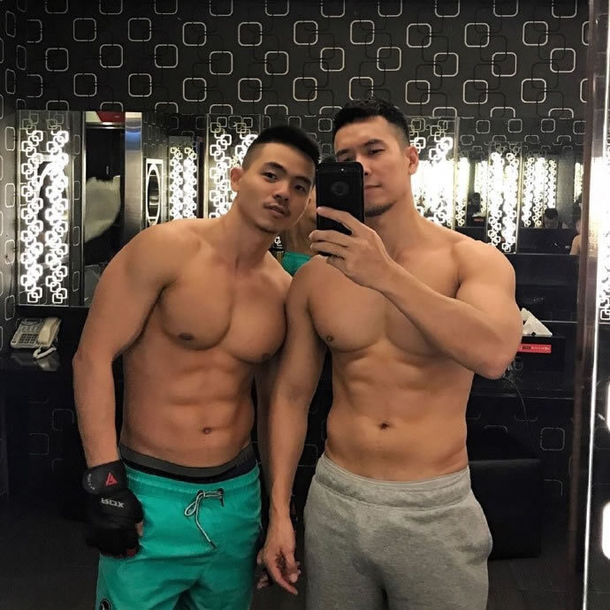 马来西亚肌肉帅哥肌肉熟男小叔SK Low