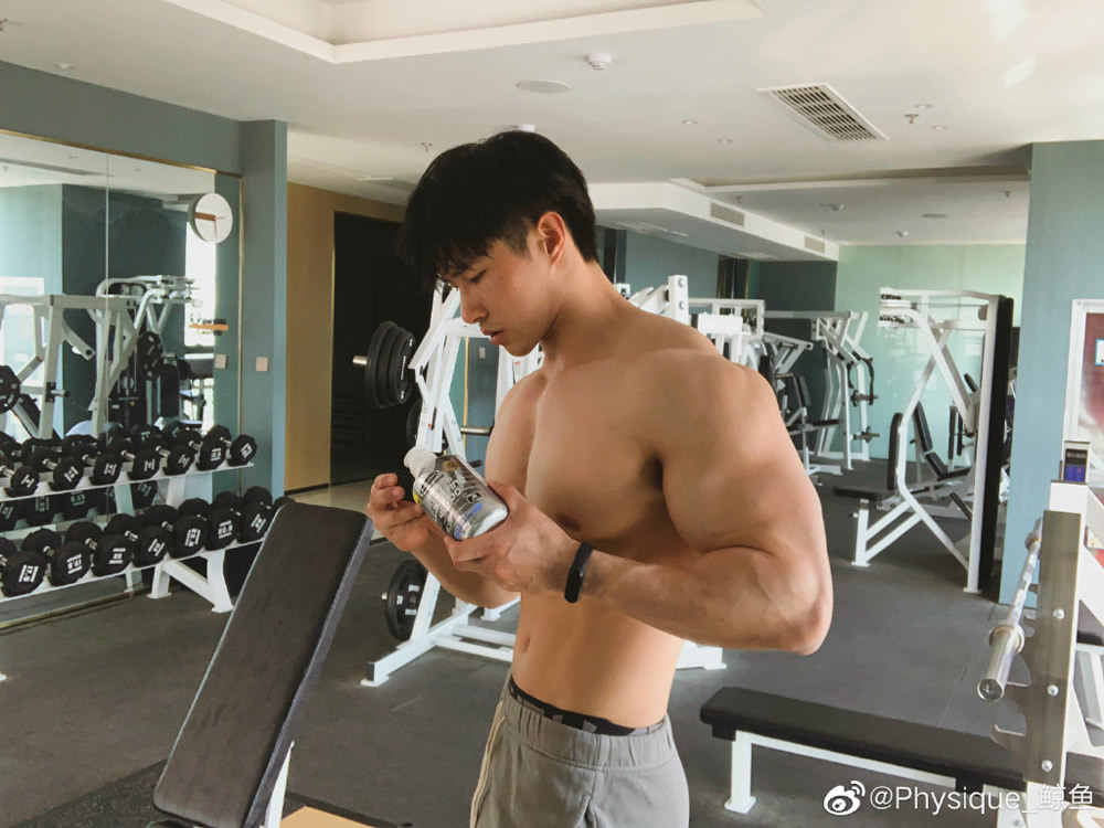 健身榜样Physique_鲸鱼 国产健身肌肉帅哥