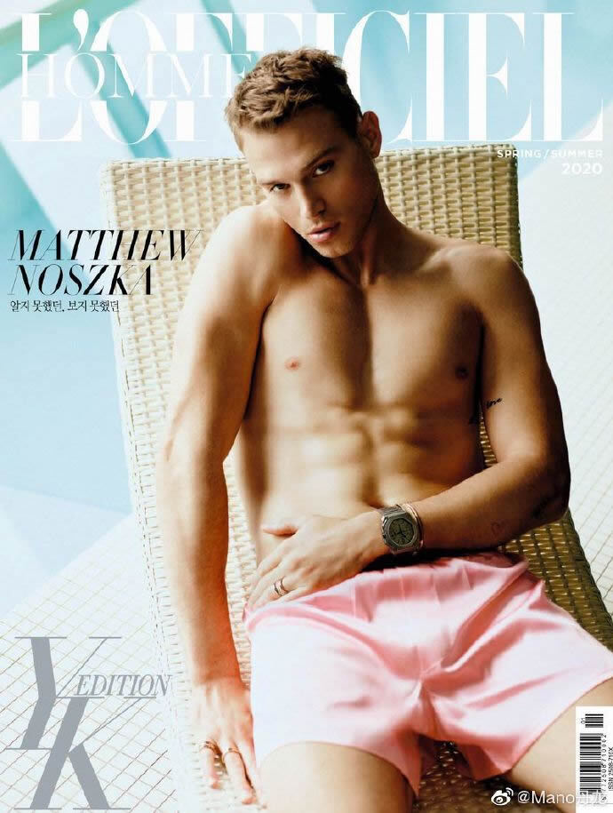 美国新生代男模Matthew Noszka-大壹博客
