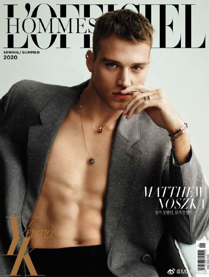 美国新生代男模Matthew Noszka