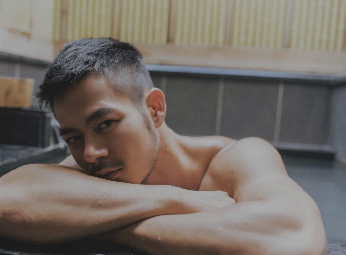 中国台湾混血男模萧郁轩