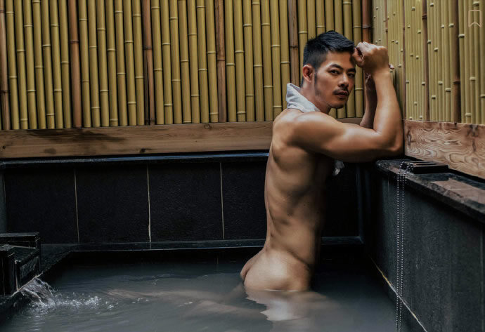 中国台湾混血男模萧郁轩