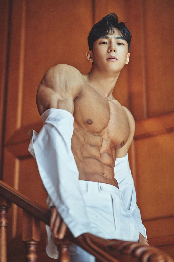韩国健美肌肉冠军Evan Seong-大壹博客
